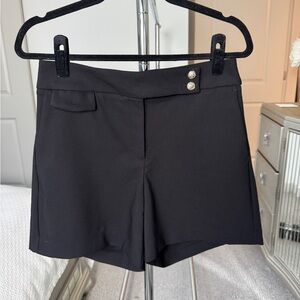 high waisted black dress shorts Women's Organic High Waist Shorts | Organic French Terry